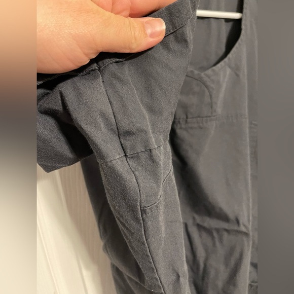 Cherokee Workwear Maternity Scrub Top Size 2XL Charcoal - Picture 7 of 7